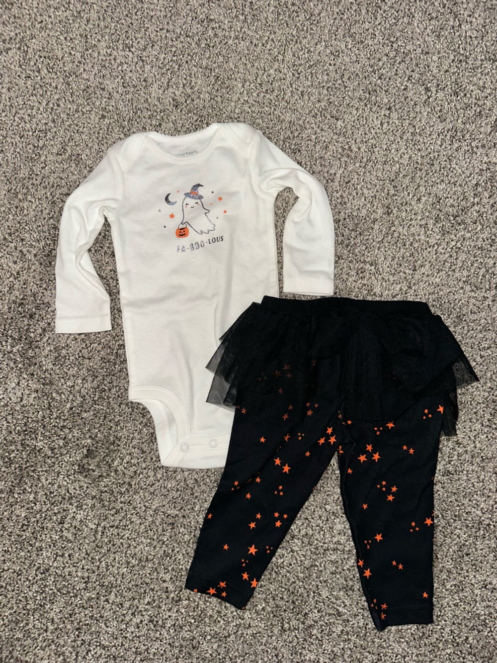 Carter's White Baby Bodysuit
